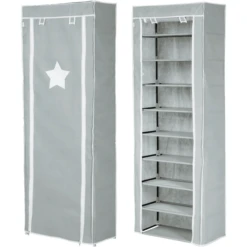 Roba Textiel Opbergkast L Little Stars 58,0 X 28,0 X 142 Cm -Roba || Alvi || Pinolino Winkel textiel opbergkast l little stars 58 0 x 28 0 x 142 cm a304716 4