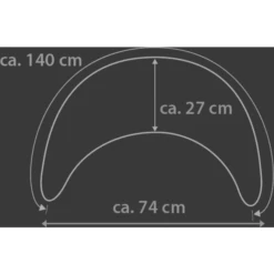 THERALINE Hoes Voor Pluche Maan Donkerblauw -Roba || Alvi || Pinolino Winkel theraline hoes voor pluche maan donkerblauw a360702 3