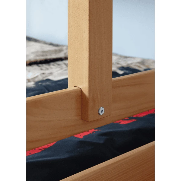 TiCAA Stapelbed Maxim Massief Beuken, Natuur 6 TiCAA Stapelbed Maxim Massief Beuken, Natuur - Afbeelding 4