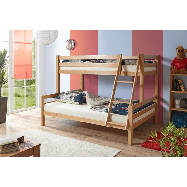 TiCAA Stapelbed Maxim Massief Beuken, Natuur 3 TiCAA Stapelbed Maxim Massief Beuken, Natuur