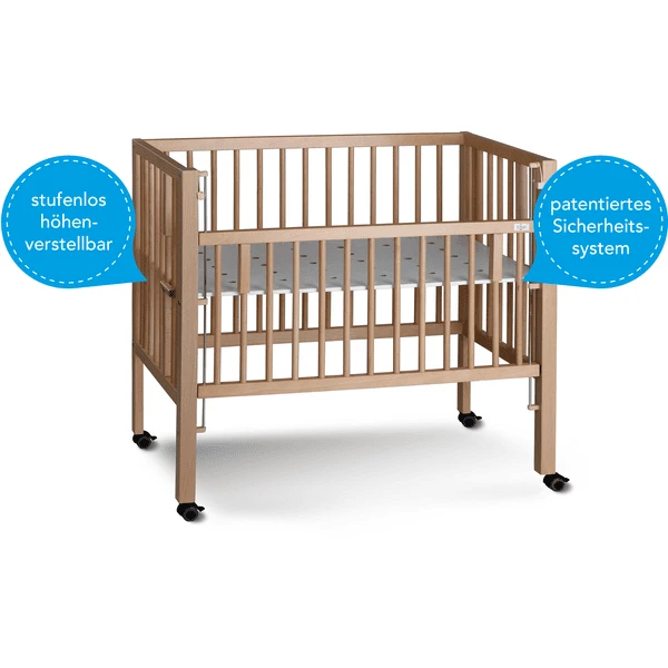 TiSsi® Co-sleeper Maxi Boxspring Natuur 50 X 90 Cm 5 TiSsi® Co-sleeper Maxi Boxspring Natuur 50 X 90 Cm - Afbeelding 3