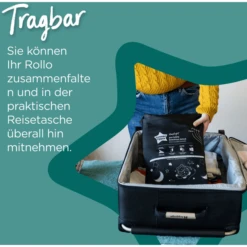 Tommee Tippee Verduisteringsrolgordijn Sleeptime Draagbaar Voor Op Reis, Zwart, Maat: XL -Roba || Alvi || Pinolino Winkel tommee tippee verduisteringsrolgordijn sleeptime draagbaar voor op reis zwart maat xl a335461 4