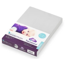 Träumeland TRÄUMELAND Hoeslaken Tencel Lichtgrijs 70x140 Cm -Roba || Alvi || Pinolino Winkel traeumeland hoeslaken tencel lichtgrijs 70x140 cm a171569 1