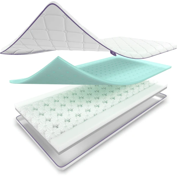 Träumeland Matras OCTASMART 60 X 120 Cm 4 Träumeland Matras OCTASMART 60 X 120 Cm - Afbeelding 2