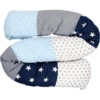 Ullenboom Baby-bedslang Blauw Lichtblauw Grijs 160 Cm -Roba || Alvi || Pinolino Winkel ullenboom baby bedslang blauw lichtblauw grijs 160 cm a267350