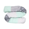 Ullenboom Baby-bedslang Mint Grijs 160 Cm 1 Ullenboom Baby-bedslang Mint Grijs 160 Cm -Roba || Alvi || Pinolino Winkel ullenboom baby bedslang mint grijs 160 cm a267364
