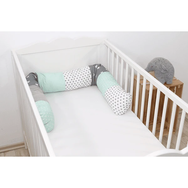 Ullenboom Baby-bedslang Mint Grijs 160 Cm 6 Ullenboom Baby-bedslang Mint Grijs 160 Cm - Afbeelding 4
