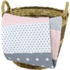 Ullenboom Baby Deken & Knuffeldeken 100X140 Cm Grijs Rosa -Roba || Alvi || Pinolino Winkel ullenboom baby deken amp knuffeldeken 100x140 cm grijs rosa a267312