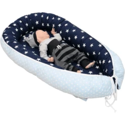 Ullenboom Baby Nest & Cocoon Blue Licht Blauw Licht Blauw 55 X 95 Cm -Roba || Alvi || Pinolino Winkel ullenboom baby nest amp cocoon blue licht blauw licht blauw 55 x 95 cm a267616 4