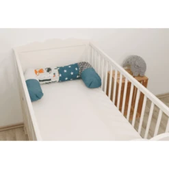 Ullenboom Babybedje Slang Slang Bosdieren Petrol 120 Cm -Roba || Alvi || Pinolino Winkel ullenboom babybedje slang slang bosdieren petrol 120 cm a267349 3