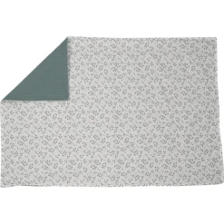 ULLENBOOM Babydeken & Knuffeldeken Wafel Floral Groen 70 X 100 Cm -Roba || Alvi || Pinolino Winkel ullenboom babydeken amp knuffeldeken wafel floral groen 70 x 100 cm a378485 3