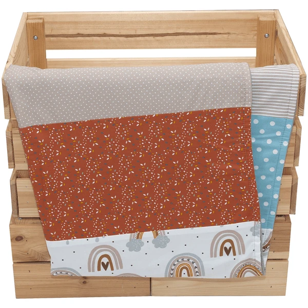 Ullenboom Babydeken & Knuffeldeken 100X140 Cm Regenboog 3 Ullenboom Babydeken & Knuffeldeken 100X140 Cm Regenboog