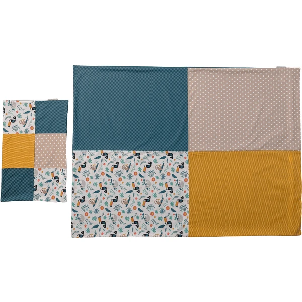 Ullenboom Beddengoedset 100x135 Cm En Kussensloop 40x60 Cm - Jungle 3 Ullenboom Beddengoedset 100x135 Cm En Kussensloop 40x60 Cm - Jungle