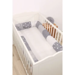 Ullenboom Bedslang Grijs Sterren 300 Cm 9 Ullenboom Bedslang Grijs Sterren 300 Cm -Roba || Alvi || Pinolino Winkel ullenboom bedslang grijs sterren 300 cm a279545 3