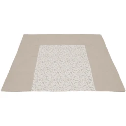 ULLENBOOM Kleedkussenhoes Wafel Floral Sand -Roba || Alvi || Pinolino Winkel ullenboom kleedkussenhoes wafel floral sand a378598 2