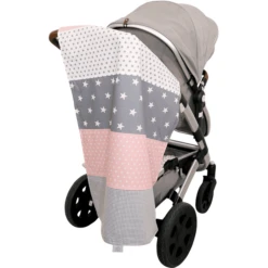 Ullenboom Knuffeldoekje Rosa Grijs 70x100 Cm -Roba || Alvi || Pinolino Winkel ullenboom knuffeldoekje rosa grijs 70x100 cm a266671 3