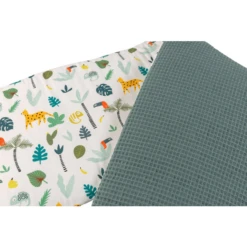 Ullenboom Nest Voor Babybedje Sage Green Rainforest 210 X 30 Cm -Roba || Alvi || Pinolino Winkel ullenboom nest voor babybedje sage green rainforest 210 x 30 cm a363019 3