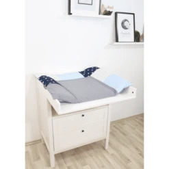 Ullenboom Patchwork Hoes Voor Aankleedkussen Blauw Lichtblauw Grijs 75x85 Cm -Roba || Alvi || Pinolino Winkel ullenboom patchwork hoes voor aankleedkussen blauw lichtblauw grijs 75x85 cm a279592 2