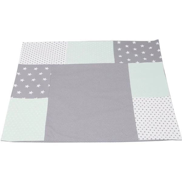 Ullenboom Patchwork Hoes Voor Aankleedkussen Olifant Mint Grijs 75x85 Cm 7 Ullenboom Patchwork Hoes Voor Aankleedkussen Olifant Mint Grijs 75x85 Cm - Afbeelding 5
