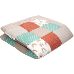 Ullenboom Peuterdeken & Boxkleed 140X140 Cm Regenboog -Roba || Alvi || Pinolino Winkel ullenboom peuterdeken amp boxkleed 140x140 cm regenboog a320812 4