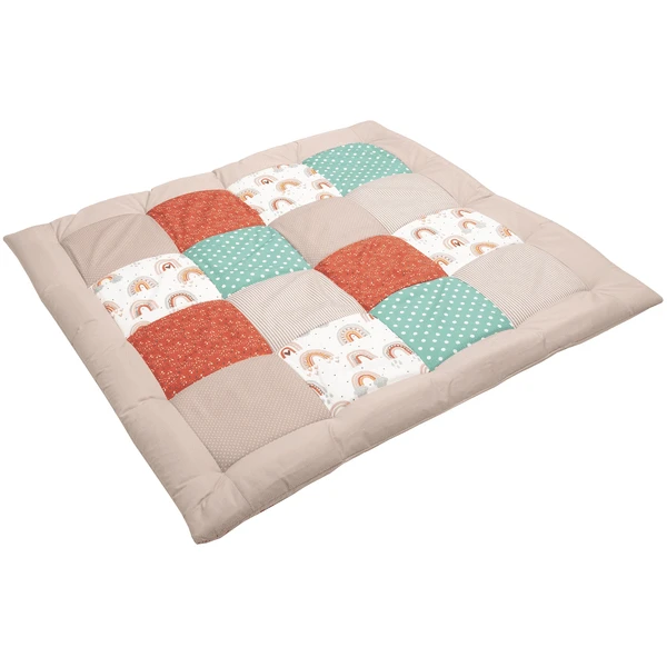 Ullenboom Peuterdeken & Boxkleed 100X100 Cm Regenboog 4 Ullenboom Peuterdeken & Boxkleed 100X100 Cm Regenboog - Afbeelding 2