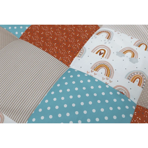 Ullenboom Peuterdeken & Boxkleed 100X100 Cm Regenboog 6 Ullenboom Peuterdeken & Boxkleed 100X100 Cm Regenboog - Afbeelding 4