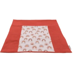 Ullenboom Verzorgingskussenhoes Wafelpiqué Motief Roest Regenboog 75 X 85 Cm -Roba || Alvi || Pinolino Winkel ullenboom verzorgingskussenhoes wafelpique motief roest regenboog 75 x 85 cm a363133 2