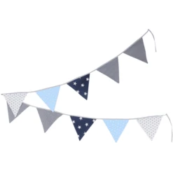 Ullenboom Vlaggenslinger Stof 325 Cm (10 Vlaggetjes) Blauw Lichtblauw Grijs 9 Ullenboom Vlaggenslinger Stof 325 Cm (10 Vlaggetjes) Blauw Lichtblauw Grijs -Roba || Alvi || Pinolino Winkel ullenboom vlaggenslinger stof 325 cm 10 vlaggetjes blauw lichtblauw grijs a270007 3