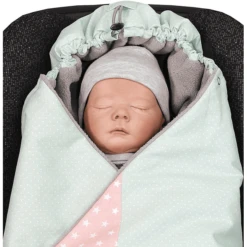 ULLENBOOM ® Wikkeldeken Olifant Mint Roze 98 X 98 X 2 Cm 10 ULLENBOOM ® Wikkeldeken Olifant Mint Roze 98 X 98 X 2 Cm -Roba || Alvi || Pinolino Winkel ullenboom wikkeldeken olifant mint roze 98 x 98 x 2 cm a293193 3