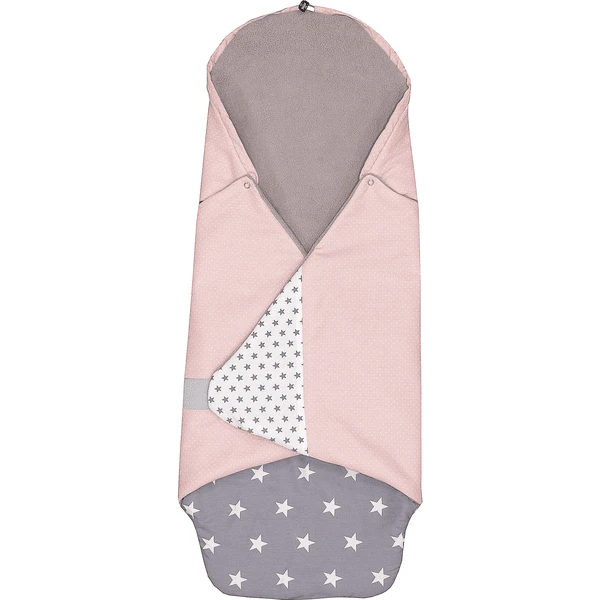 ULLENBOOM ® Wraparound Cover Roze Grijs 98 X 98 X 2 Cm 3 ULLENBOOM ® Wraparound Cover Roze Grijs 98 X 98 X 2 Cm