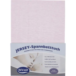 Urra Jersey Hoeslaken 40 X 90 Cm Roze -Roba || Alvi || Pinolino Winkel urra jersey hoeslaken 40 x 90 cm roze a317041 4