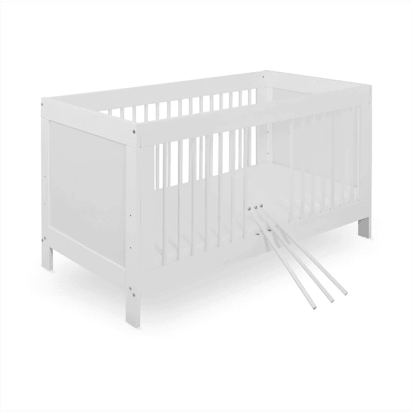 Urra Ledikant Laura Wit 70 X 140 Cm 4 Urra Ledikant Laura Wit 70 X 140 Cm - Afbeelding 2