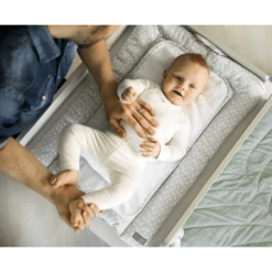 Vinter& Bloom Badstof Hoes Nordic Leaf Calm Grey -Roba || Alvi || Pinolino Winkel vinter bloom badstof hoes nordic leaf calm grey a303953 4