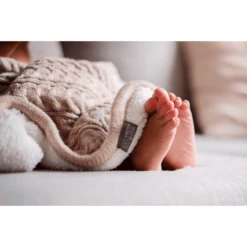 VINTER& BLOOM Deken Cuddly Beige Melange -Roba || Alvi || Pinolino Winkel vinter bloom deken cuddly beige melange a379659 3