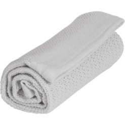 VINTER& BLOOM Deken Zacht Rooster GOTS Duif Grijs -Roba || Alvi || Pinolino Winkel vinter bloom deken zacht rooster gots duif grijs a303701 3