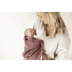 VINTER& BLOOM Soft Grid Evening Rose Deken -Roba || Alvi || Pinolino Winkel vinter bloom soft grid evening rose deken a383092 4