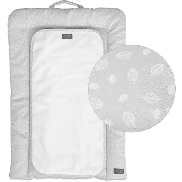 Vinter& Bloom Veranderingsmat Nordic Leaf Calm Grey 7 Vinter& Bloom Veranderingsmat Nordic Leaf Calm Grey - Afbeelding 5