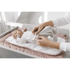 Vinter& Bloom Wisselmat Nordic Blad Misty Roos -Roba || Alvi || Pinolino Winkel vinter bloom wisselmat nordic blad misty roos a401056 3